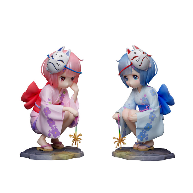 Re:ZERO -Starting Life in Another World 1/7 Scale Figure Ram＆Rem -Childhood Summer Memories-