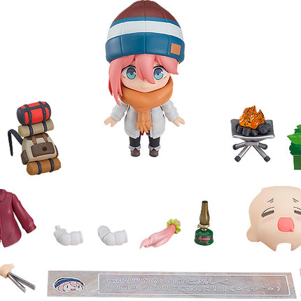 Laid-Back Camp Nendoroid Figure Nadeshiko Kagamihara: Solo Camp Ver. DX Edition