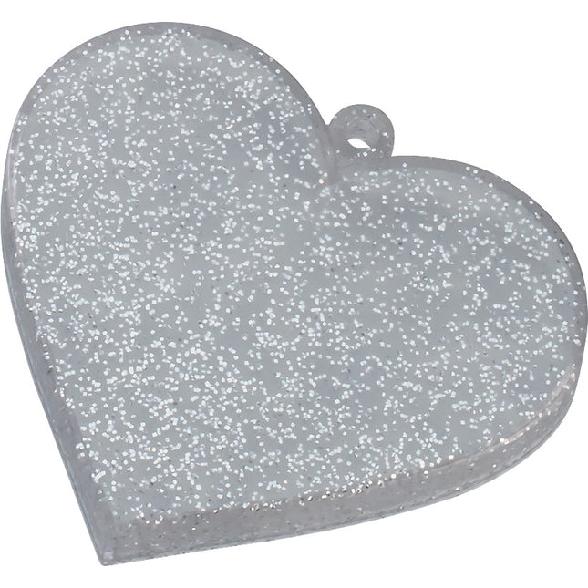 Nendoroid More Heart Base (Silver Glitter)