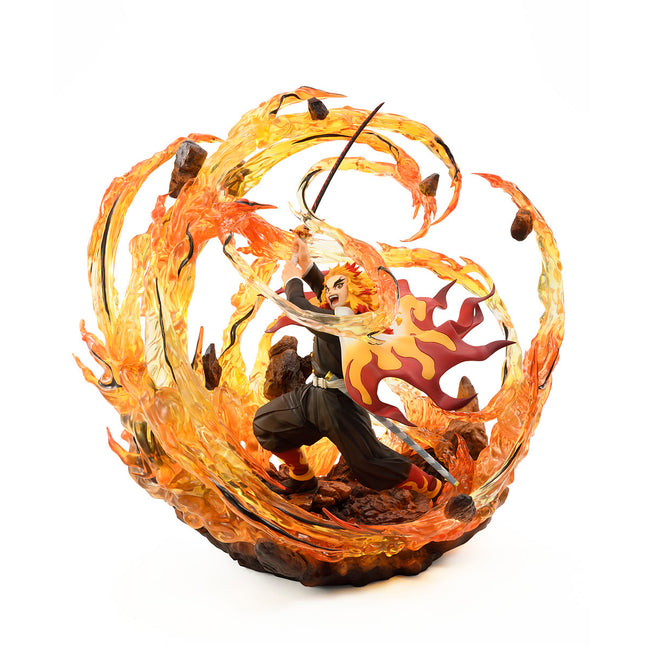 Demon Slayer: Kimetsu no Yaiba Kyojuro Rengoku DX Ver. 1/8th Scale Figure