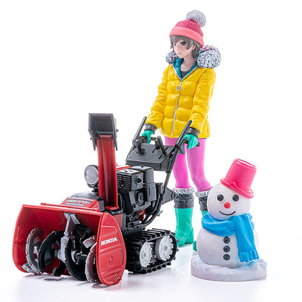 PLAMAX MF-62: minimum factory Minori with Honda Small Snow Plow HSS1170n Figure (JX)