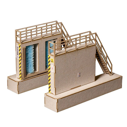 1/80 Scale Paper kit train washer