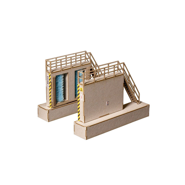 1/80 Scale Paper kit train washer