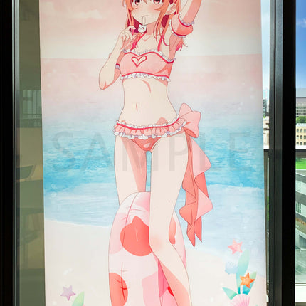 Rent-A-Girlfriend Swimsuit and Girlfriend Life-sized Tapestry Sumi Sakurasawa