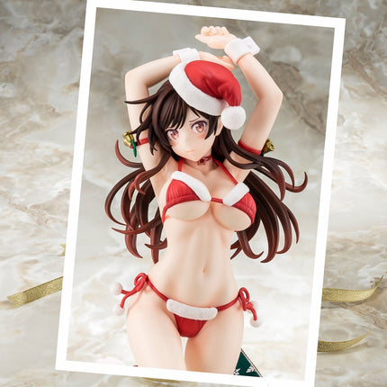 1/6 Scale pre-painted figure of “Rent-A-Girlfriend” MIZUHARA Chizuru in a Santa Claus bikini de fluffy figure 2nd Xmas