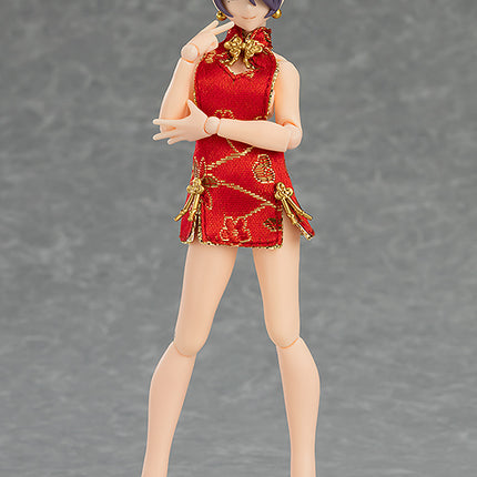 figma Styles Mini Skirt Chinese Dress Outfit