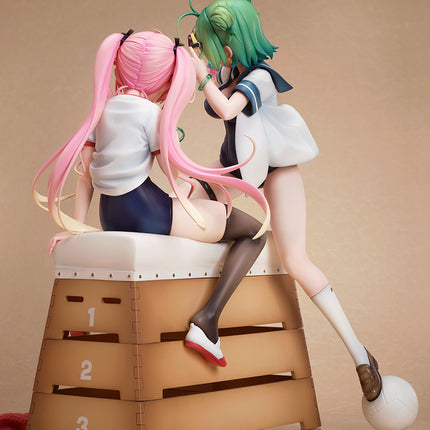 Poyoyon Rock Original Character 1/5.5 Scale Figure Midori & Pink Sukumizu