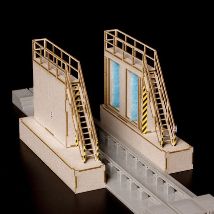 1/80 Scale Paper kit train washer