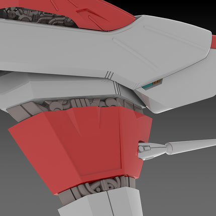 SILVER HAWK 3F-1B SPACE FIGHTER Figure