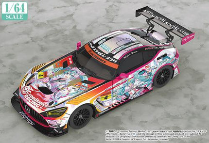 Hatsune Miku GT Project 1/64 Scale Good Smile Hatsune Miku AMG 2021 SUPER GT Round 3 Ver.