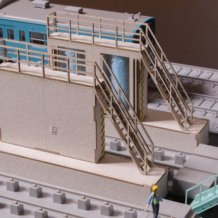 1/80 Scale Paper kit train washer