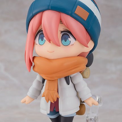 Laid-Back Camp Nendoroid Figure Nadeshiko Kagamihara: Solo Camp Ver. DX Edition