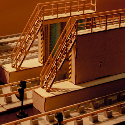 1/80 Scale Paper kit train washer