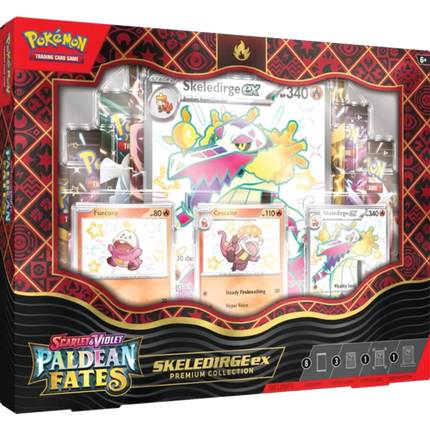 Pokemon TCG: Scarlet & Violet 4.5 Paldean Fates - Premium Collection Skeledirge