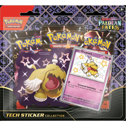 Pokemon TCG: Scarlet & Violet Paldean Fates - Tech Sticker Collection Greavard