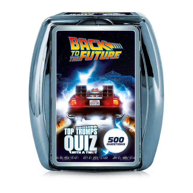 Back to the Future Top Trumps Quiz Card Game
