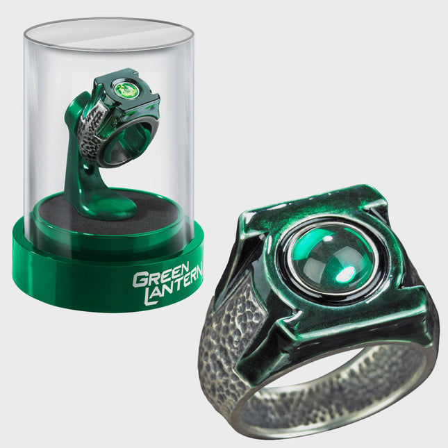 DC Green Lantern Prop Ring & Display