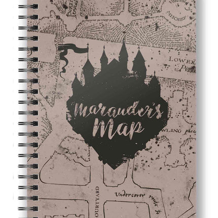 MARAUDER'S MAP NOTEBOOK HARRY POTTER