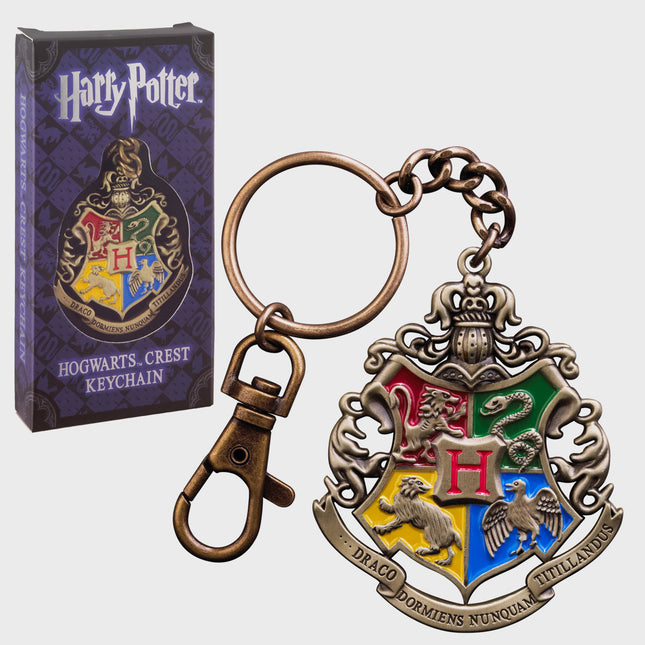 The Noble Collection - Harry Potter: Hogwarts Crest Keychain