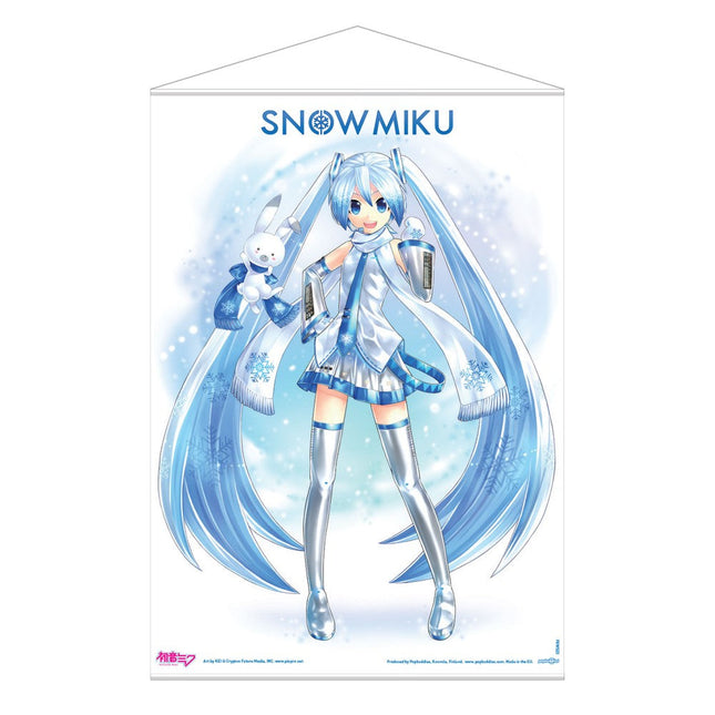 HATSUNE MIKU - SNOW MIKU WALL SCROLL