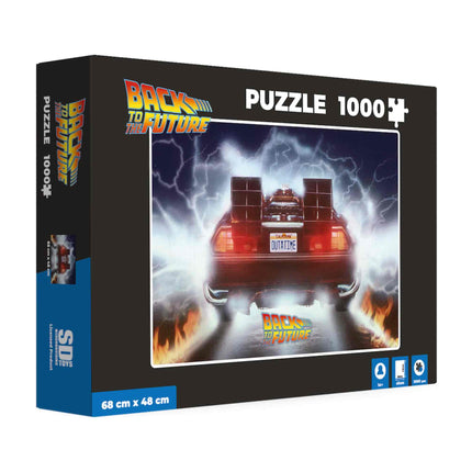 DELOREAN OUT A TIME PUZZLE 1000 Pieces - BACK TO THE FUTURE