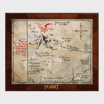 The Hobbit - Thorin Oakenshield Map