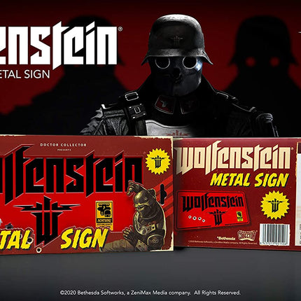 Wolfenstein 'The New Colossus' Metal Sign