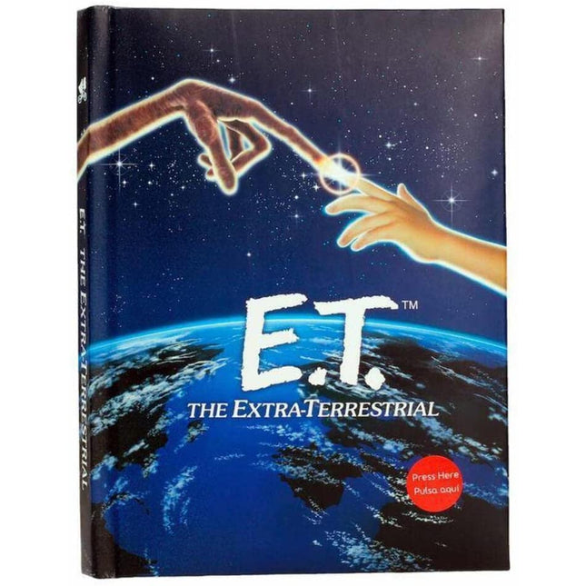 E.T. the Extra-Terrestrial Notebook with Light Art