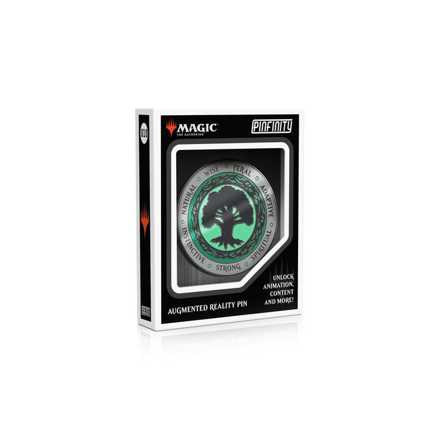 PMTG010 Magic: the Gathering - Green Mana Crest AR Pin