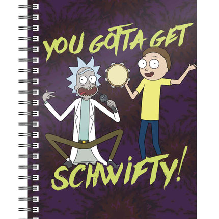SCHWIFTY NOTEBOOK RICK AND MORTY