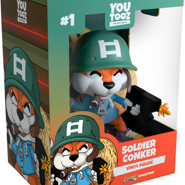 Youtooz - Conker’s Bad Fur Day: Soldier Conker