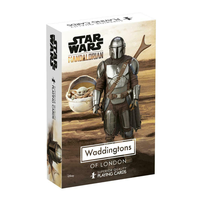 Star Wars The Mandalorian Waddingtons Number 1 Playing Cards