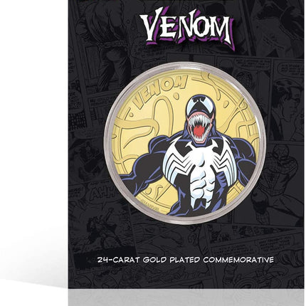 Villains Venom Gold-Plated Commemorative Assorted