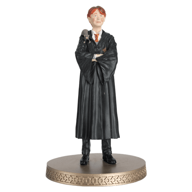 Ron Weasley with Scabbers Figurine: Hero Collector