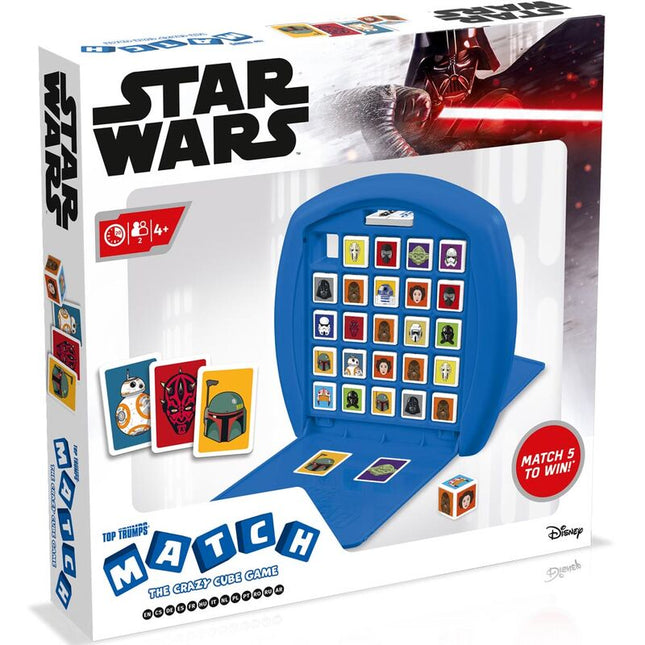 Star Wars Top Trumps Match - The Crazy Cube Game