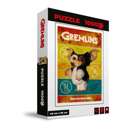 THERE ARE THREE RULES PUZZLE 1000 Pieces - GREMLINS
