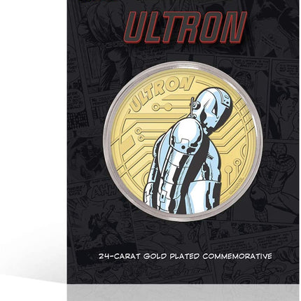 Villains Ultron Gold-Plated Commemorative Assorted