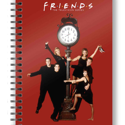 FRIENDS IN RED NOTEBOOK FRIENDS