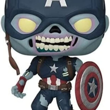 Funko 57375 POP: Anything Goes Zombie Captain America