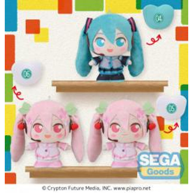 "Hatsune Miku Series" MP Plush "Hatsune Miku & Sakura Miku"
