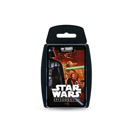 TOP TRUMPS SPECIALS STAR WARS EPISODES 1-3 CARD GAME