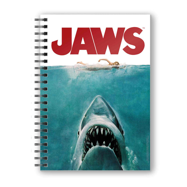 JAWS MOVIE POSTER SPIRAL NOTEBOOK