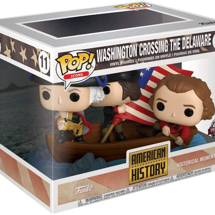 Funko Pop! Icons: American History - Washington Crossing the Delaware (Historical Moments Special Edition) #11