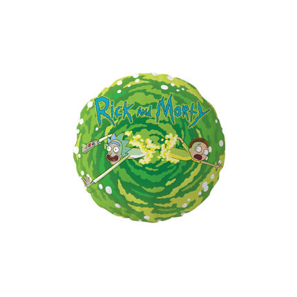 LOGO ROUND CUSHION RICK AND MORTY VACUUM PACKAGING