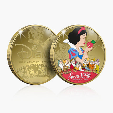Snow White & The Seven Dwarfs Gold-Plated Commemorative ASS Coin