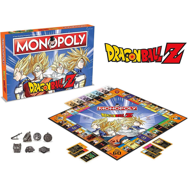 Dragon Ball Z Monopoly Board Game