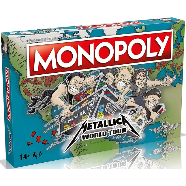 Metallica Monopoly Board Game