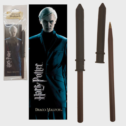 Harry Potter - Draco Malfoy Wand Pen and Bookmark
