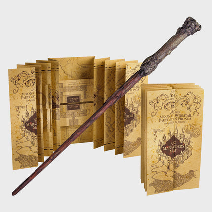 The Noble Collection - Harry Potter: Harry's Wand And Marauders Map