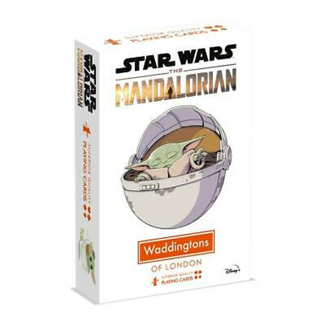 Star Wars The Mandalorian 'The Child' Waddingtons Number 1 Playing Cards
